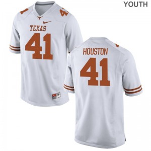 Tristian Houston Football Jerseys Texas Longhorns Kids Limited - White