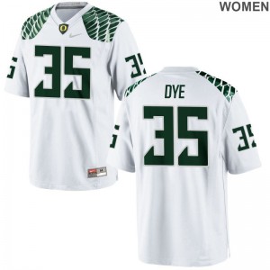 University of Oregon Troy Dye Limited Women NCAA Jersey - White