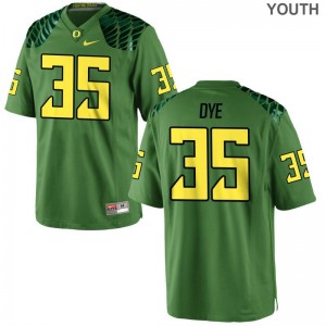 Troy Dye Youth(Kids) NCAA Jerseys Limited University of Oregon - Apple Green