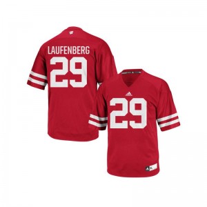 Wisconsin Badgers Troy Laufenberg Player Jerseys Red Authentic Men