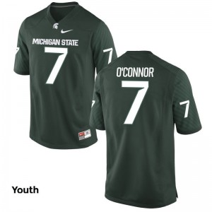 Tyler O'Connor Michigan State Jerseys Youth Game Jerseys - Green