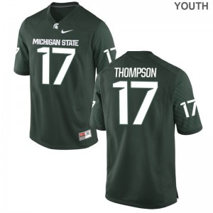 Michigan State Tyriq Thompson Game Jersey Green Youth(Kids)