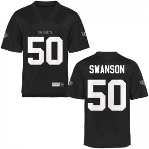 Wyatt Swanson UCF Knights Jersey Mens Black Game Jersey