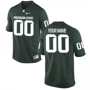 Michigan State Spartans College Customized Jersey Youth(Kids) Limited - Green