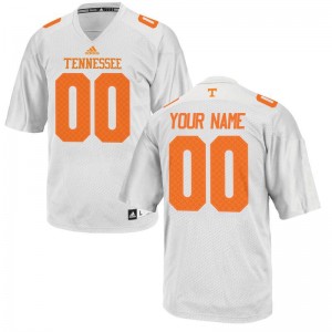 Customized Jerseys S-XL Kids Tennessee Volunteers Limited - White