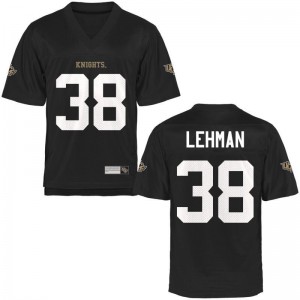 Zach Lehman For Men Jerseys S-3XL UCF Game - Black
