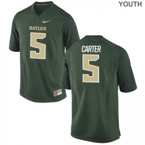 Miami Hurricanes Amari Carter Youth Game Player Jerseys Green