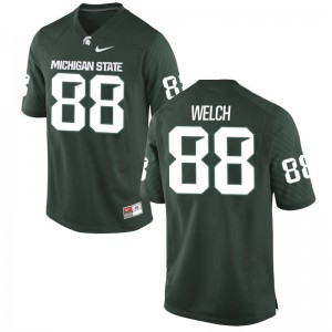 Andre Welch For Men Green Jersey Michigan State Spartans Game