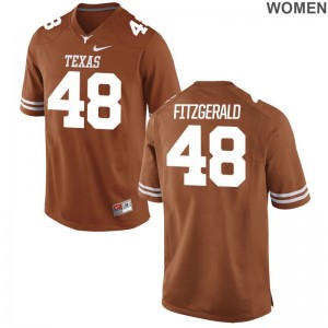 Limited Orange For Women Texas Longhorns Football Jersey Andrew Fitzgerald