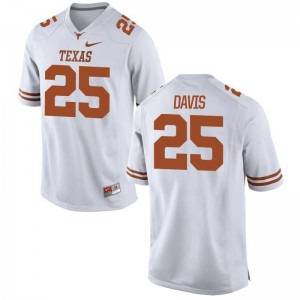 University of Texas Mens Limited Antwuan Davis Jersey - White
