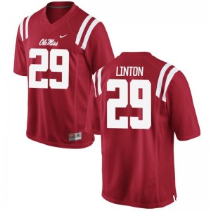 Armani Linton Ole Miss High School Jersey Men Game Red