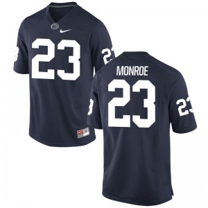 Penn State Nittany Lions Jersey of Ayron Monroe Mens Navy Game