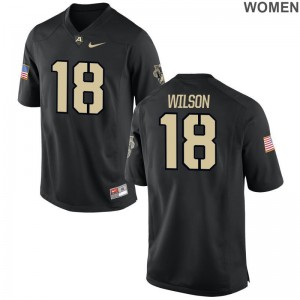 Blake Wilson Army College Jersey Game Womens Black Jersey