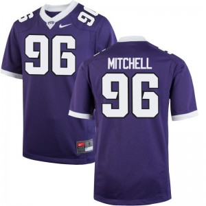 Texas Christian Breylin Mitchell Jersey Mens Purple Limited
