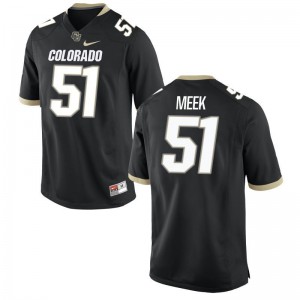 For Men Bryan Meek Jerseys Alumni Black Game Colorado Jerseys