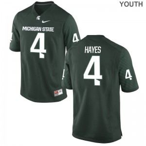 Michigan State Kids Game C.J. Hayes Jerseys - Green