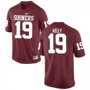 Sooners Caleb Kelly Jersey College Mens Limited Crimson Jersey