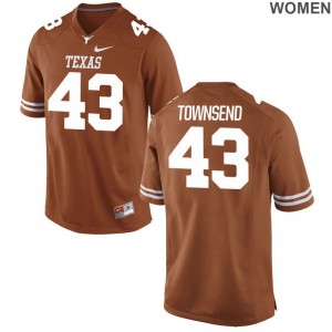 Women Limited Football Texas Longhorns Jersey Cameron Townsend Orange Jersey