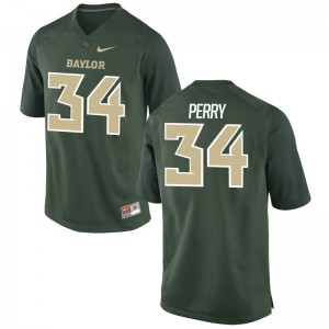 Charles Perry Miami Men Green Game College Jerseys