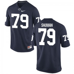 Charlie Shuman Penn State Player Jerseys For Men Navy Game