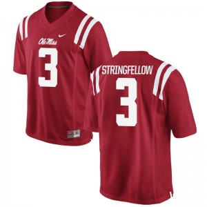 Rebels Damore'ea Stringfellow For Men Game Jerseys S-3XL - Red