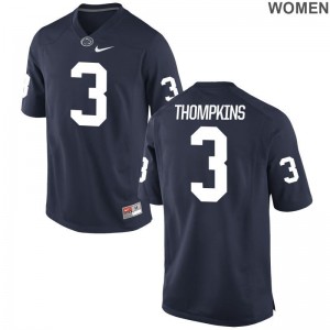 DeAndre Thompkins Jersey S-2XL PSU Game Ladies - Navy