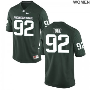 Michigan State DeAri Todd Ladies Limited Jerseys Green
