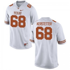 University of Texas Derek Kerstetter Jerseys S-3XL White Game Mens