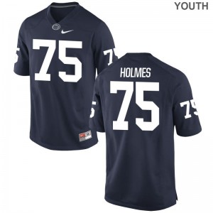 For Kids Des Holmes Jerseys Penn State Nittany Lions Navy Game