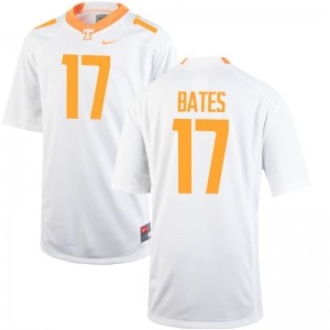 Dillon Bates Vols Mens Jerseys White Limited Jerseys
