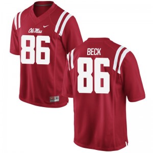 University of Mississippi Drake Beck Limited Men Jersey - Red