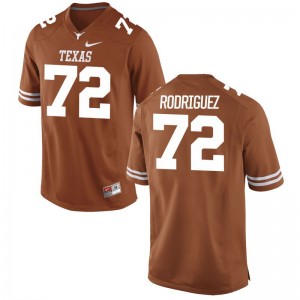 Elijah Rodriguez Mens Jersey S-3XL University of Texas Game - Orange