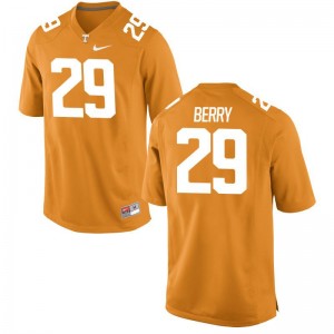 UT Evan Berry Men Limited Football Jerseys - Orange