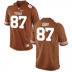 Mens Game University of Texas Football Jerseys of Garrett Gray - Orange