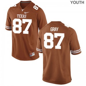 Garrett Gray Jerseys UT Orange Limited For Kids Jerseys