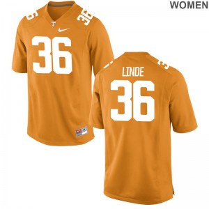 Game Grayson Linde Jerseys S-2XL Tennessee Vols Ladies Orange