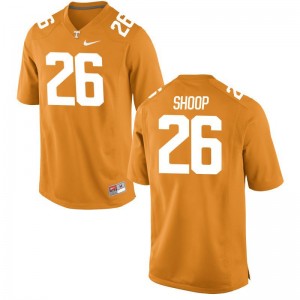 Jay Shoop Mens Jerseys Tennessee Vols Orange Limited