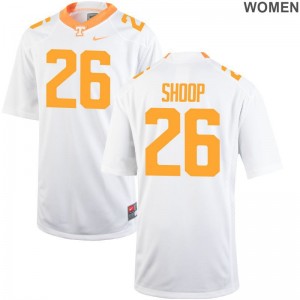 White Ladies Game Tennessee Volunteers Football Jerseys Jay Shoop