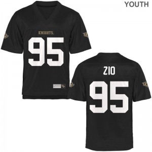 Black Limited Jeremiah Zio Jersey S-XL For Kids UCF Knights