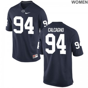 Joe Calcagno Penn State Player Jerseys Navy Limited For Women
