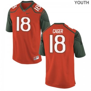 Hurricanes Game Lawrence Cager Youth Jerseys S-XL - Orange
