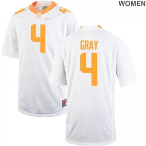 White For Women Game Tennessee Vols Jerseys Maleik Gray