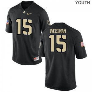 Youth Game Black Army Jerseys Max Weisman