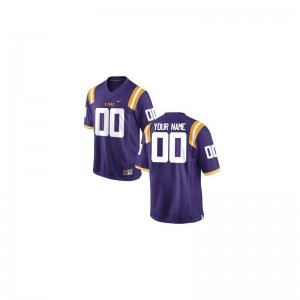 LSU Mens Purple Limited Customized Jerseys