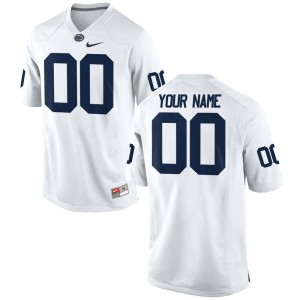 Penn State Nittany Lions Customized Jerseys Men Limited White