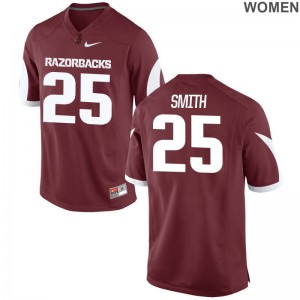 For Women Limited Cardinal University of Arkansas Football Jersey Micahh Smith