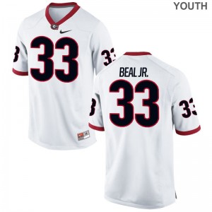 UGA Bulldogs Robert Beal Jr. For Kids Limited Jersey - White