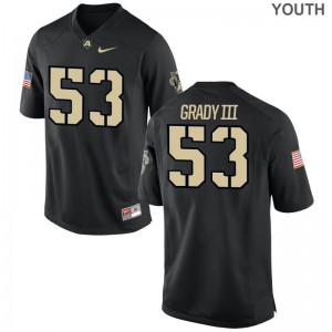 For Kids Game Army Jerseys S-XL Ryan Grady III - Black