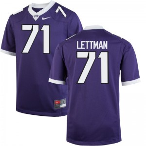 Toby Lettman TCU Jersey Limited For Men - Purple