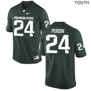 S-XL Michigan State Tre Person Jersey Football For Kids Game Green Jersey
